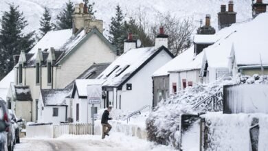 UK Christmas Snowstorm