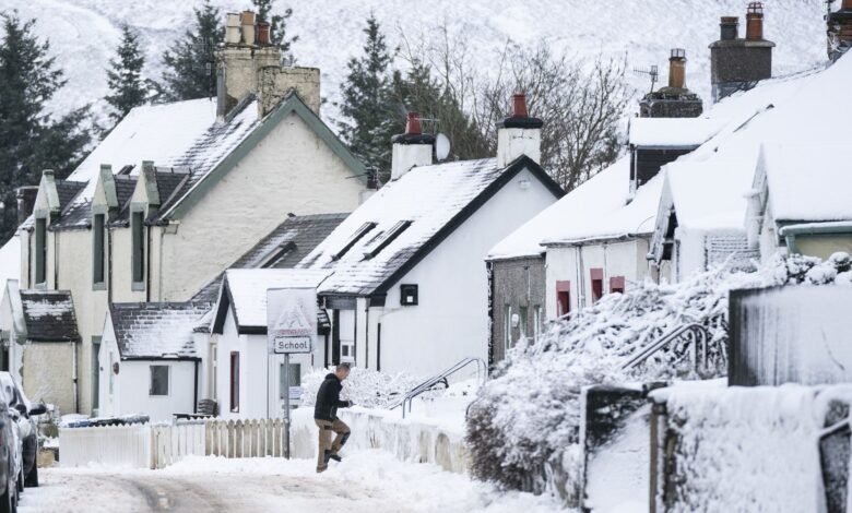 UK Christmas Snowstorm